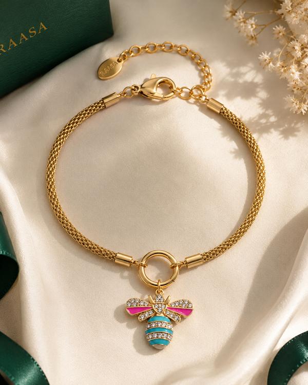 Bee Charm Bracelet