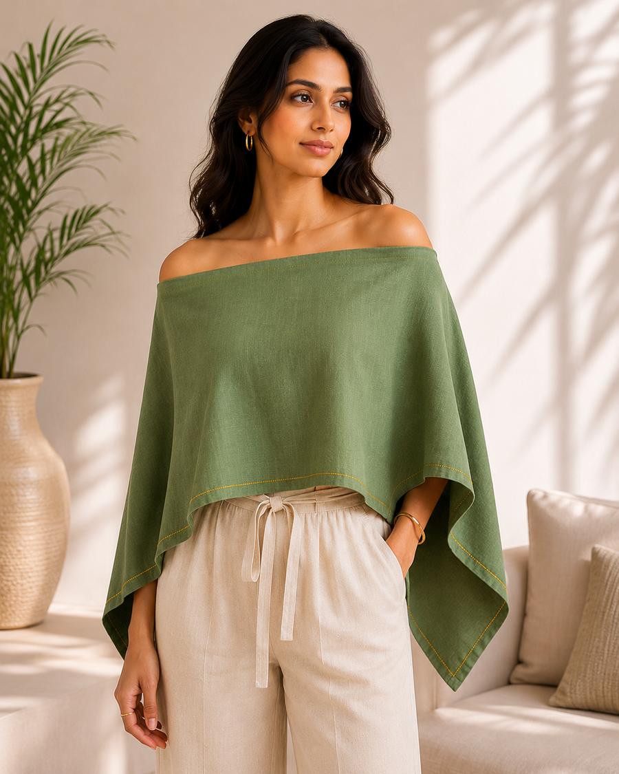 Multiway Linen Top