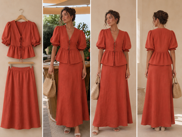 Linen co-ord set
